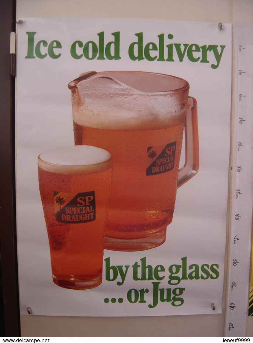 Affiche BIERE SP Bier Cerveza Beer Birra Beier 啤酒 Piwo PAPOUASIE NEW GUINEA - Posters