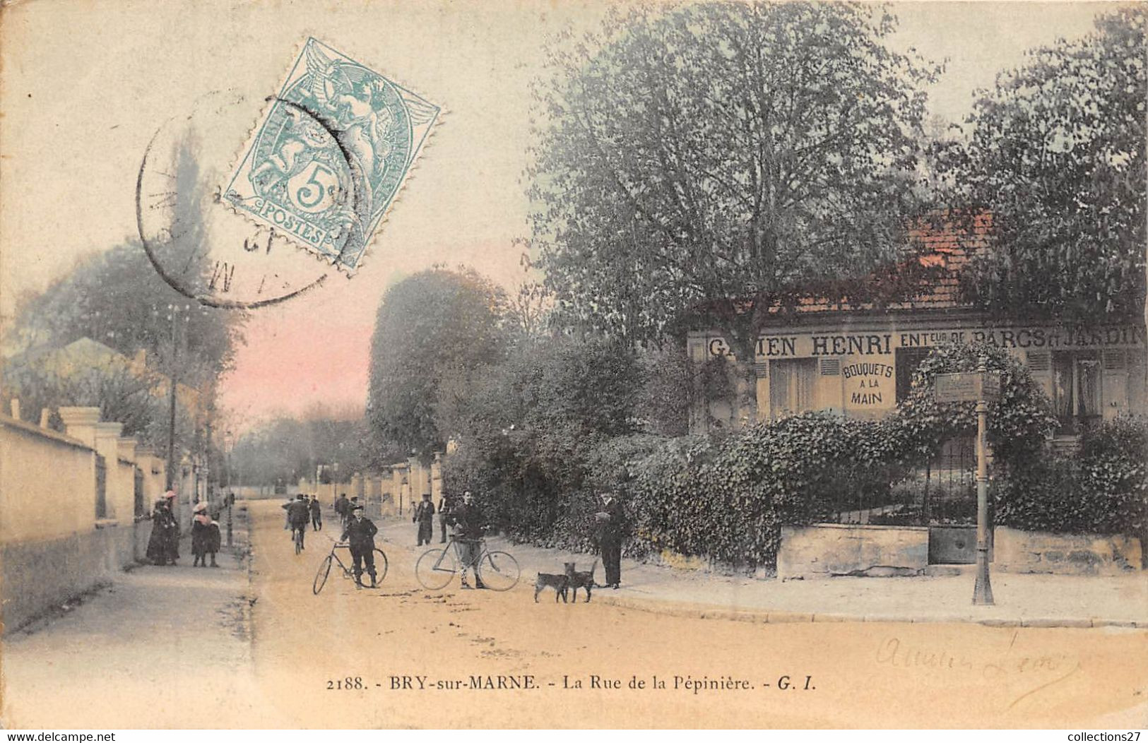 94-BRY-SUR-MARNE- LA RUE DE LA PEPINIERE - Bry Sur Marne