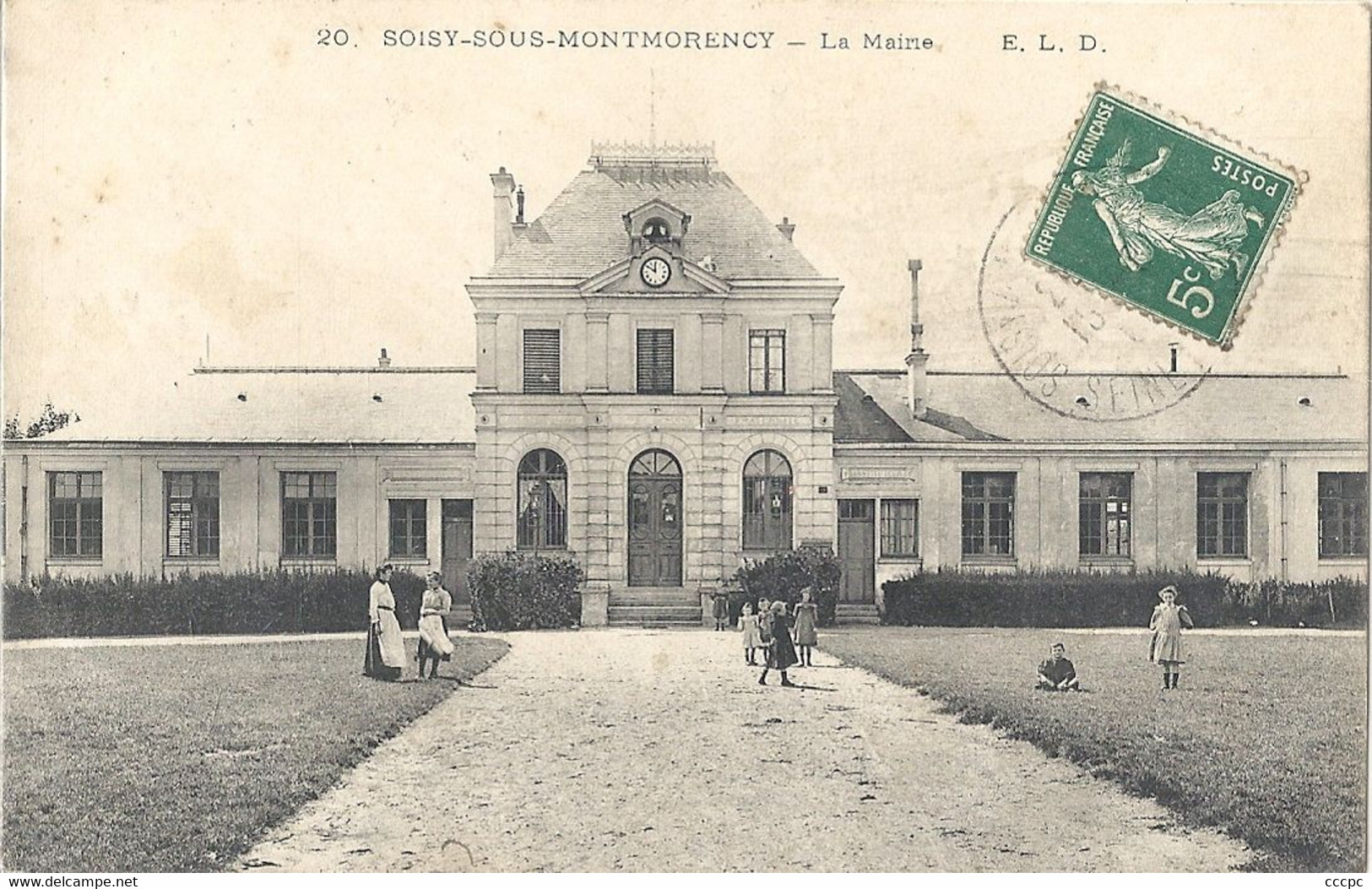 CPA Soisy-sous-Montmorency La Mairie - Soisy-sous-Montmorency