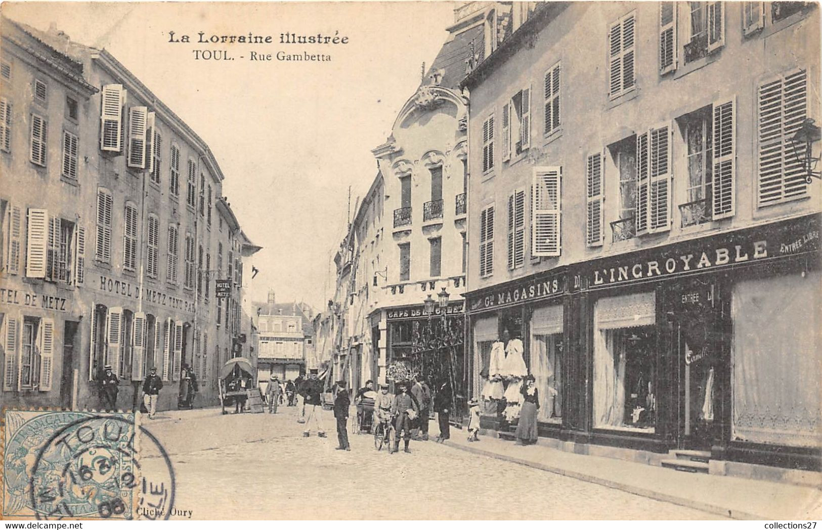 54-TOUL- RUE GAMBETTA - Toul