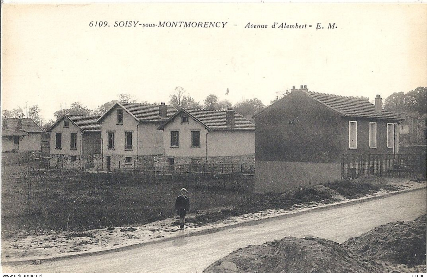 CPA Soisy-sous-Montmorency Avenue D'Alembert - Soisy-sous-Montmorency