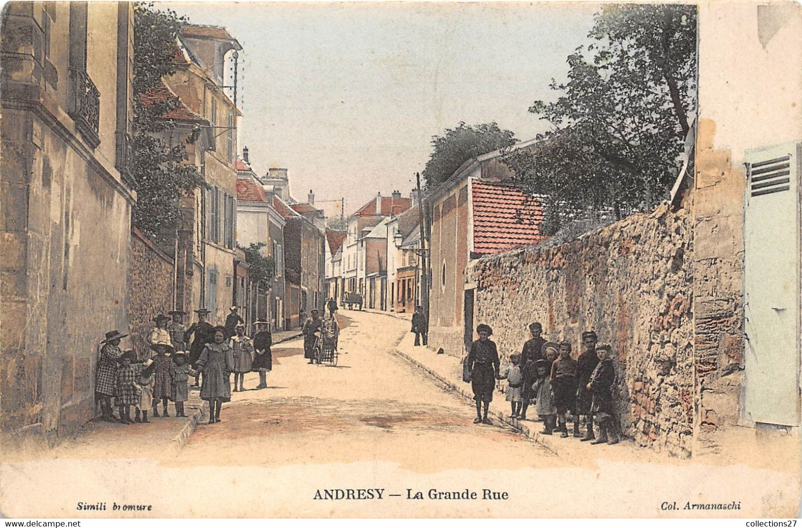 78-ANDRESY- LA GRANDE RUE - Andresy