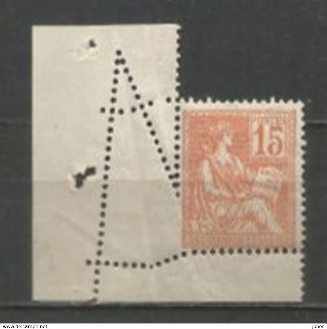 France - Curiosité De Dentelure - Mouchon N°117* - Unused Stamps