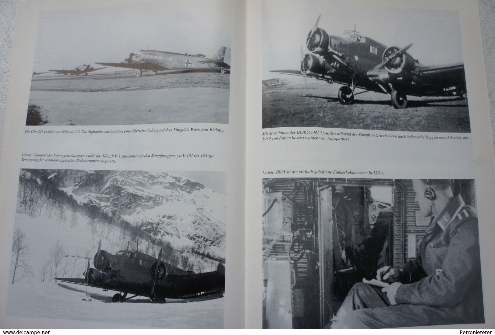 Buch LUFTWAFFE JUNKER Ju 52 Aviation Flugzeug Vliegtuig Aircraft Transport 1939-45 WK2 - Sin Clasificación