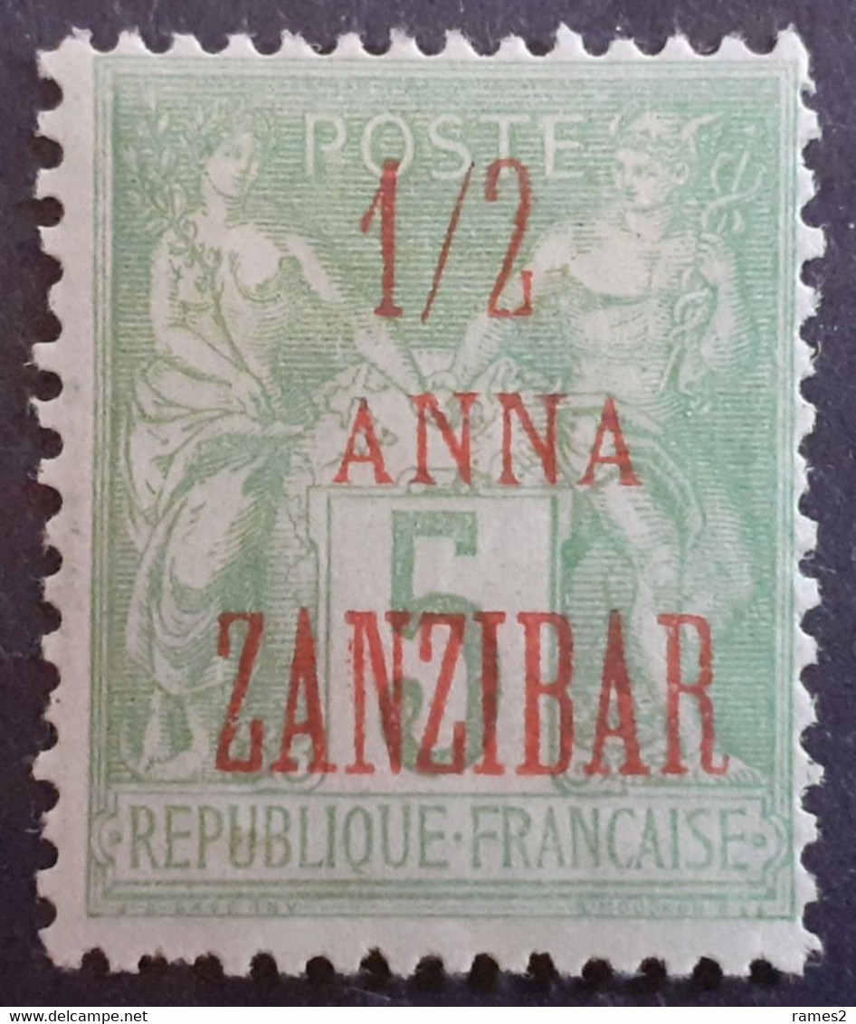 France (ex-colonies & Protectorats) > Zanzibar (1894-1904) >    N18* - Ungebraucht