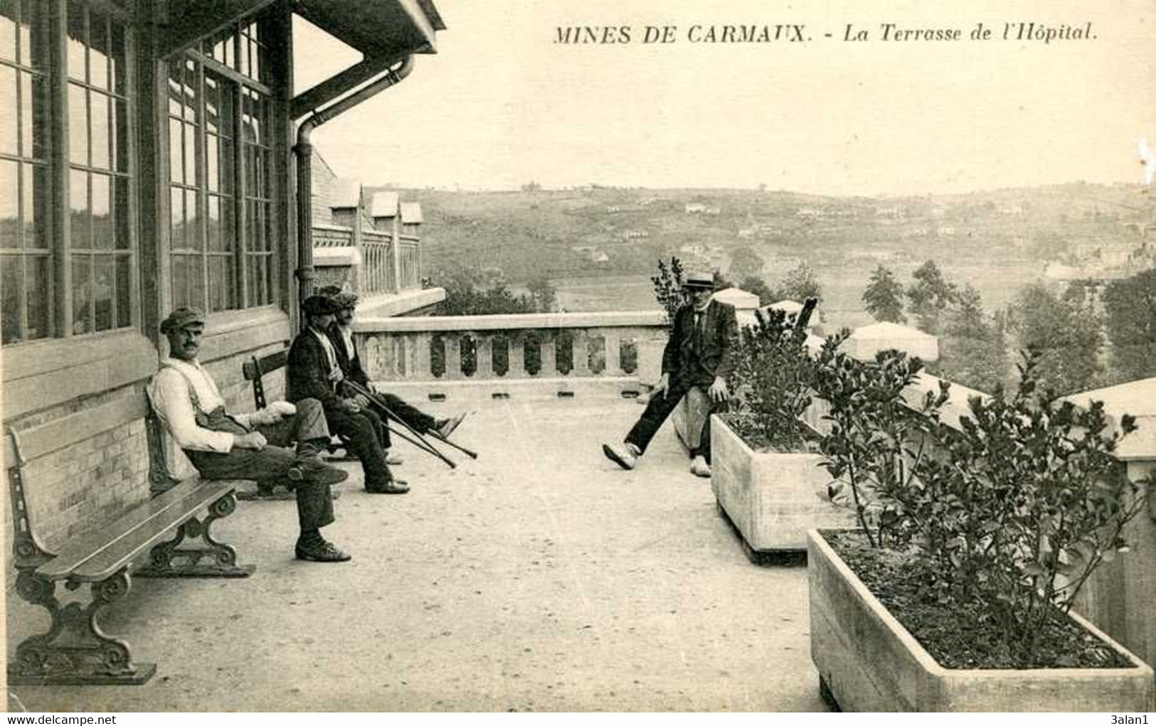 MINES DE CARMAUX =   La Terrasse De L'hopital    2313 - Carmaux