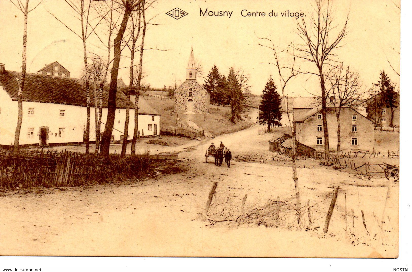 J 53.Mousny: Centre Du Village - La-Roche-en-Ardenne