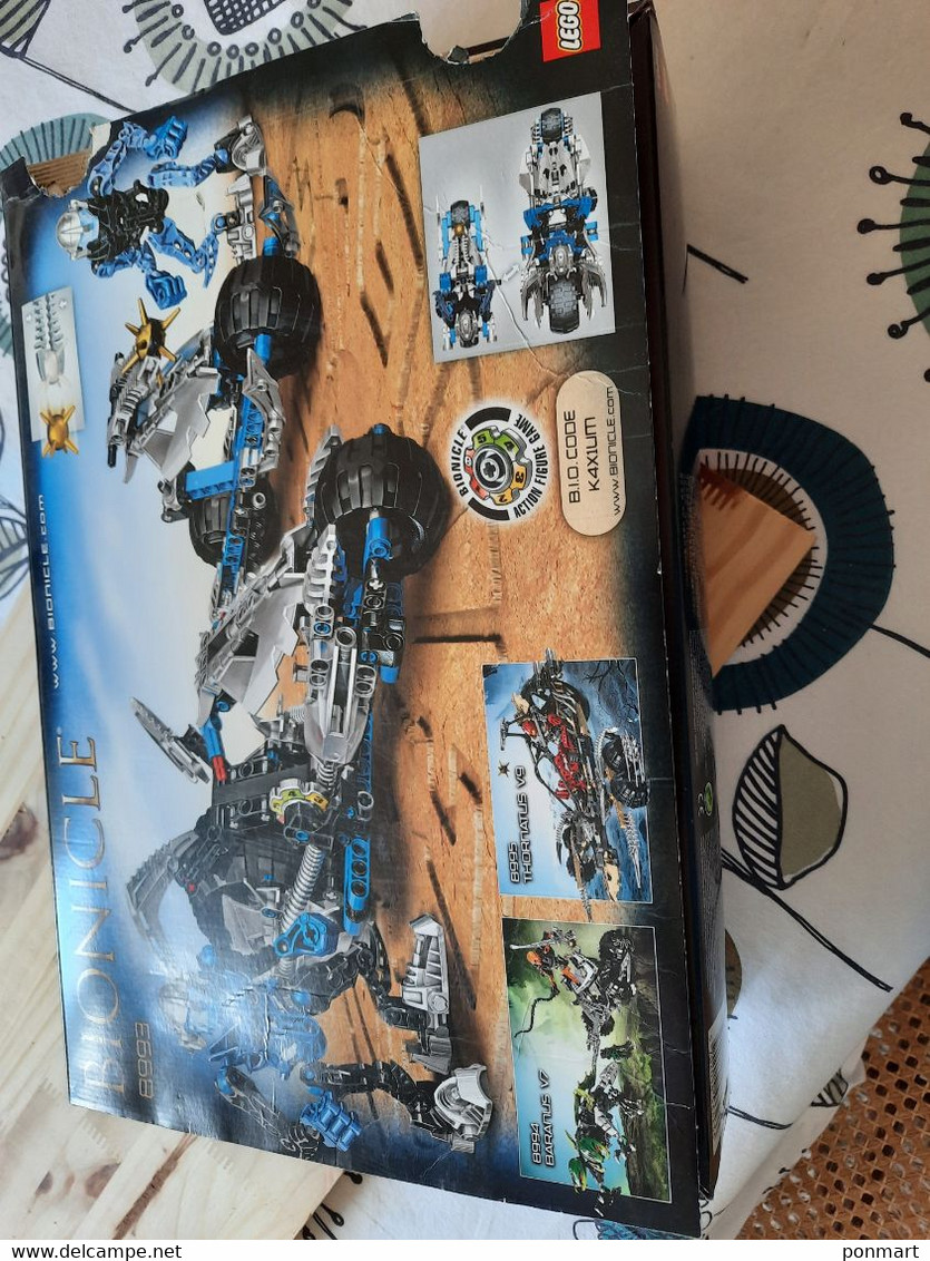 Lego Bionicle 8993 Kaxium V3  Avec Sa Notice Et Sa Boite - Lego Technic