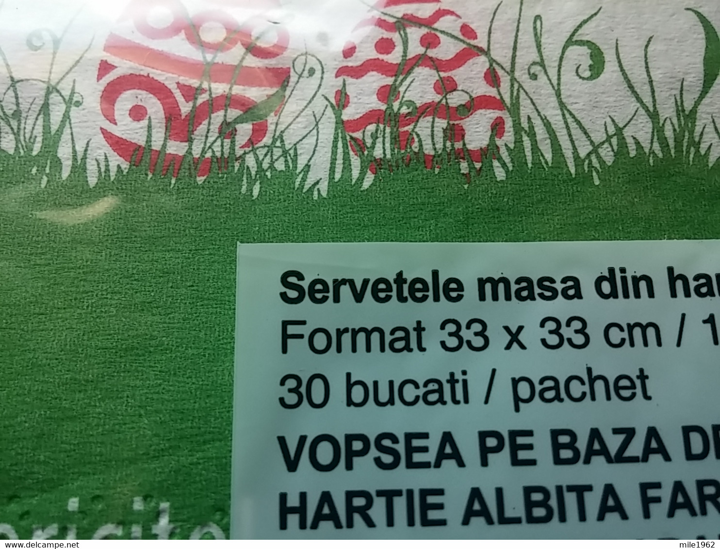 COCA COLA -  Papier Serviette , Paper NAPKIN , ORIGINAL PACK 30 PIÈCES, EASTER, PÂQUES - Tovaglioli Con Motivi