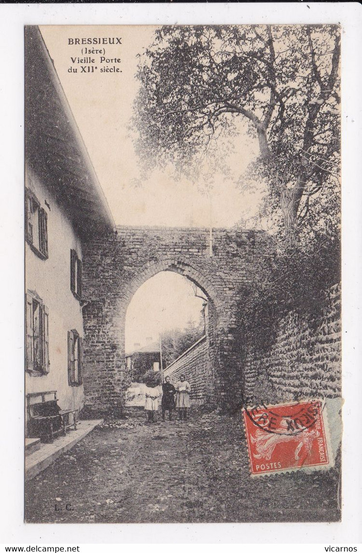 CP 38 BRESSIEUX Vieille Porte - Bressieux