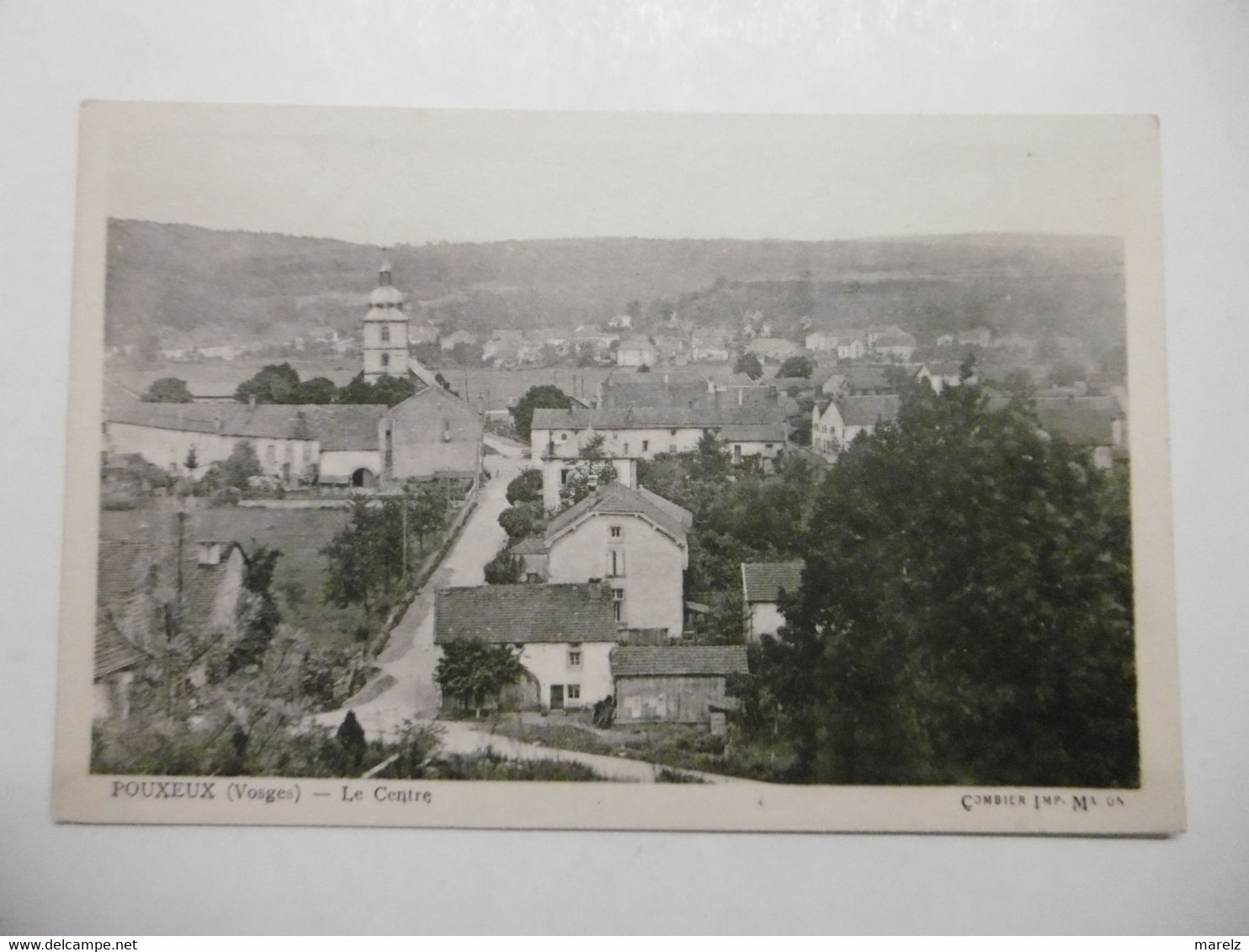 POUXEUX Vue Sur Le Centre Ville - Pouxeux Eloyes 88 VOSGES - Pouxeux Eloyes