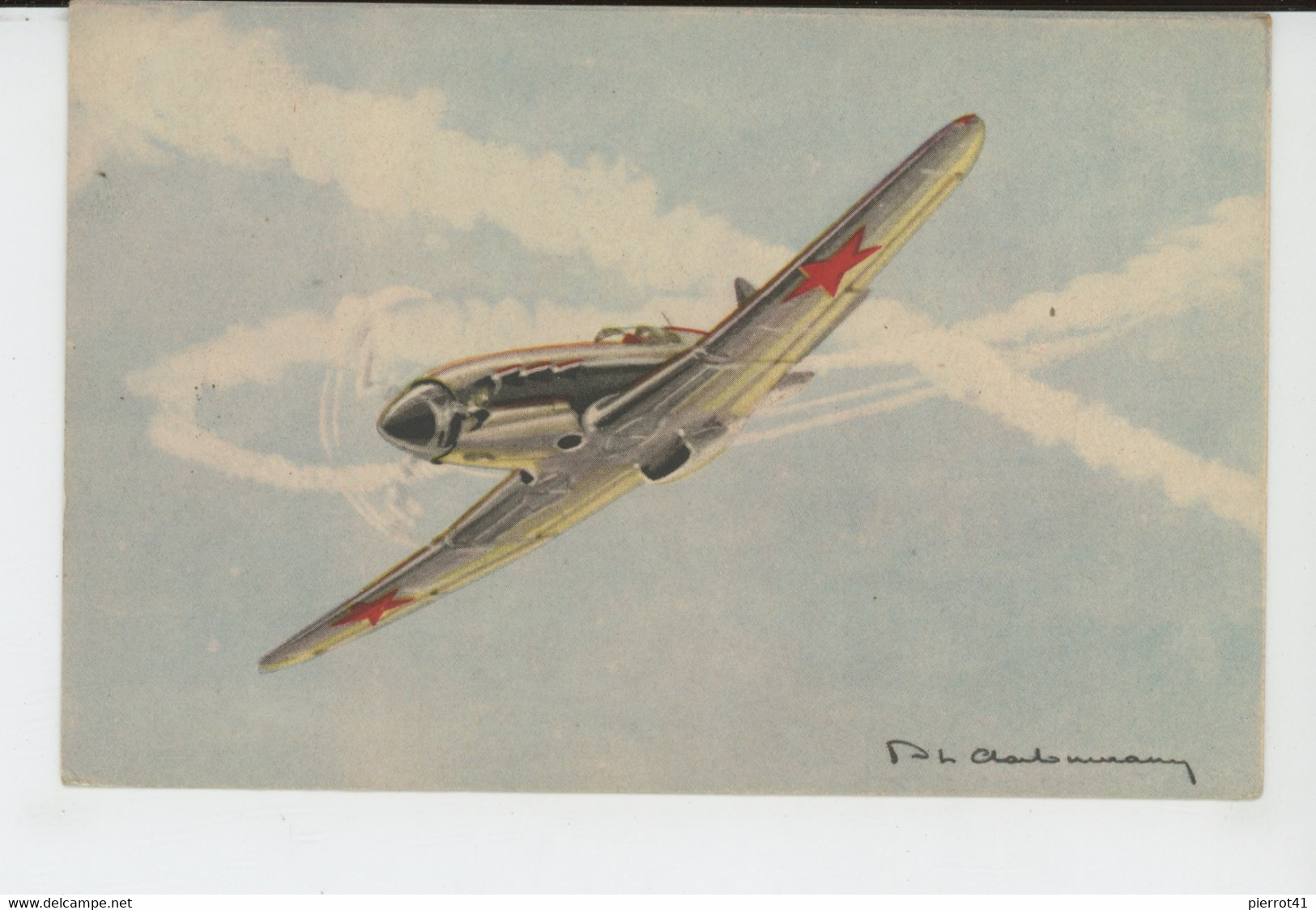 AVIATION - ILLUSTRATEUR PHILIPPE CHARBONNEAUX - N° 40 - Avion LAGG 3 - 1919-1938: Between Wars
