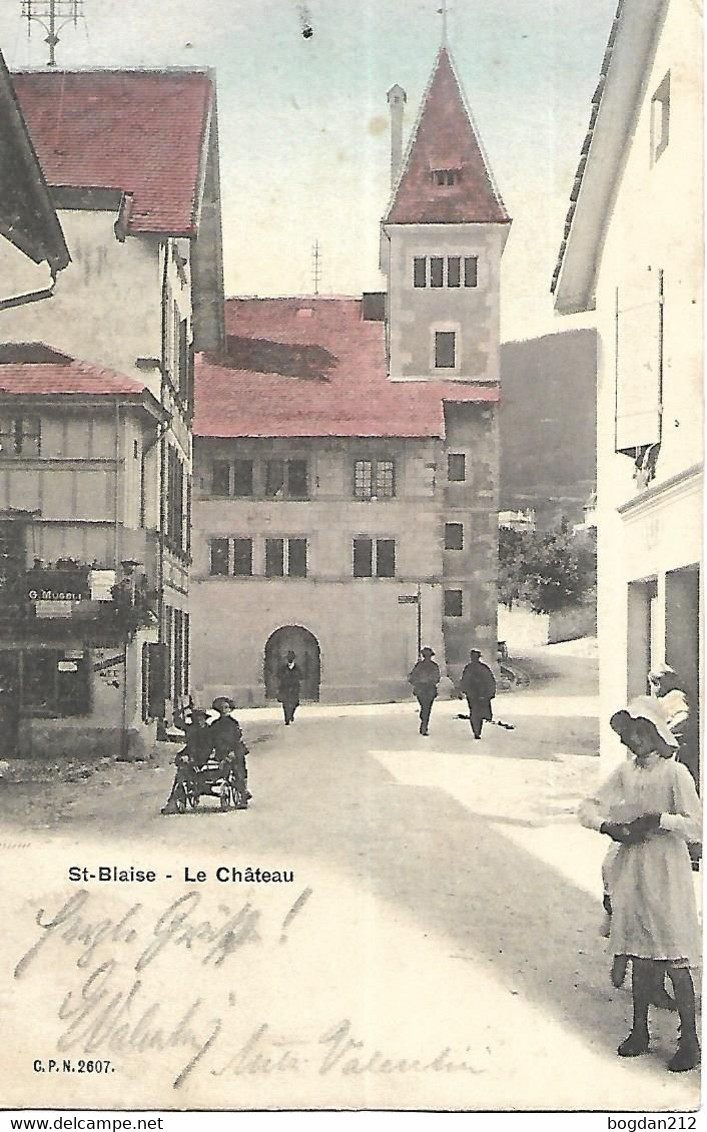 1904 - SAINT BLAISE , Gute Zustand, 2 Scan - Saint-Blaise