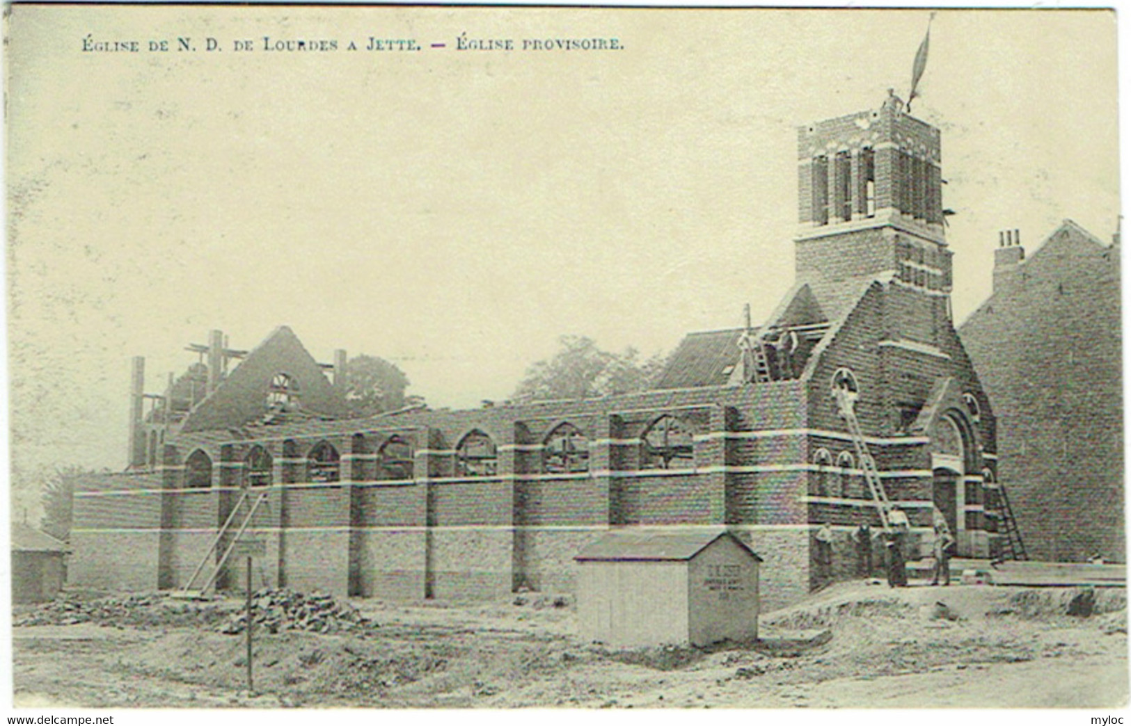 Bruxelles-Jette. Eglise Provisoire, N.D. De Lourdes. - Jette