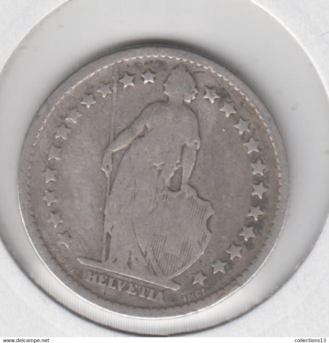 SUISSE - 2 Francs Argent - 1875 - Andere & Zonder Classificatie