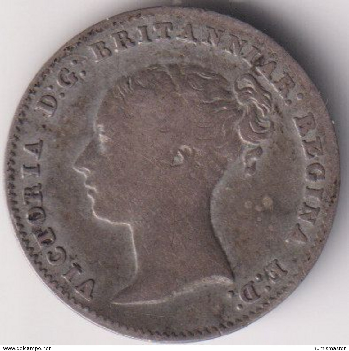 GREAT BRITAIN , 3 PENCE 1859 - F. 3 Pence