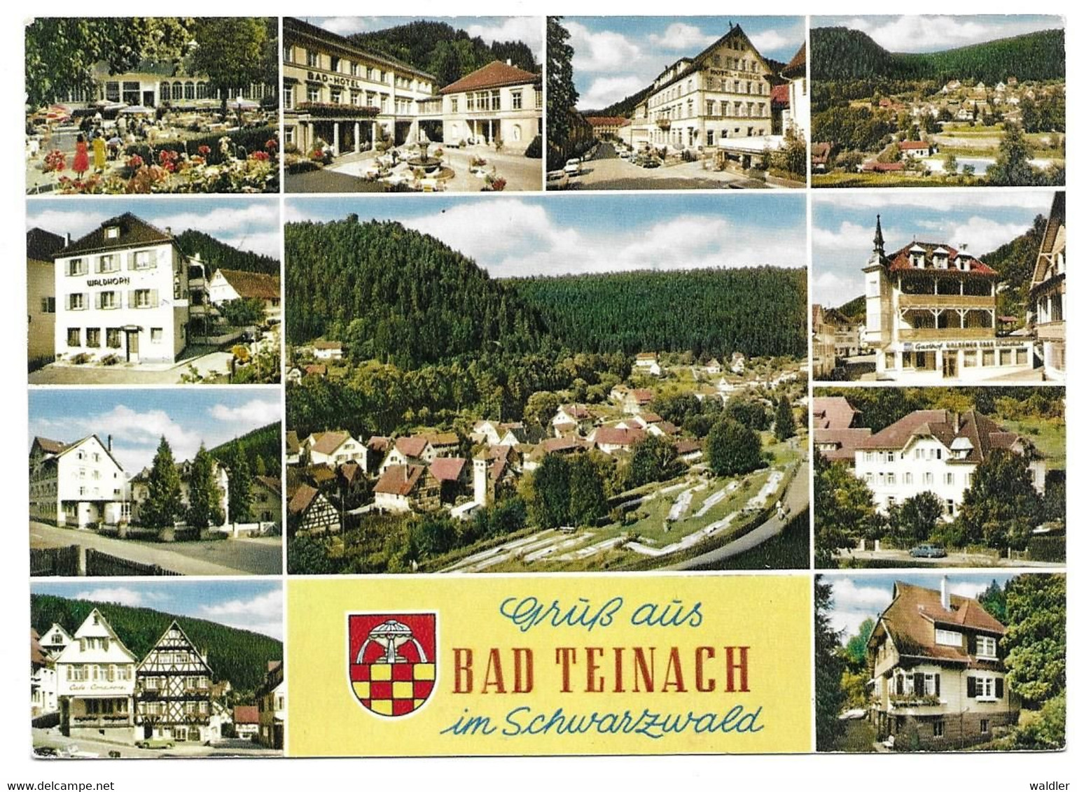 7267  BAD TEINACH / SCHWARZWALD   1967 - Bad Teinach