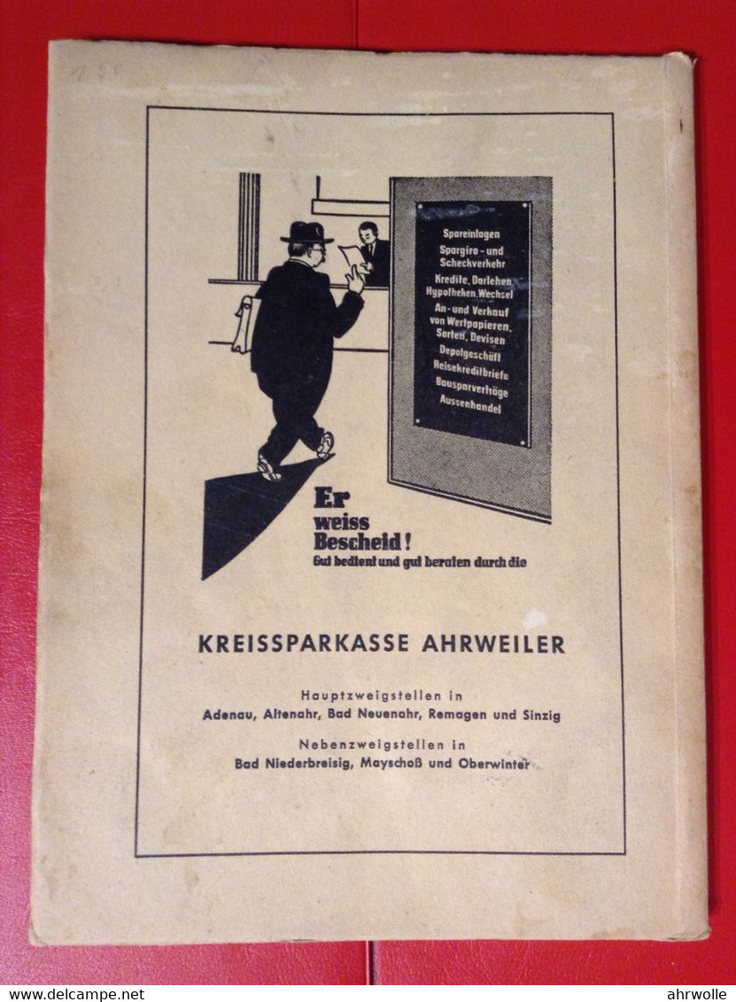 Heimatjahrbuch Kreis Ahrweiler 1954 Ahr - Kalender