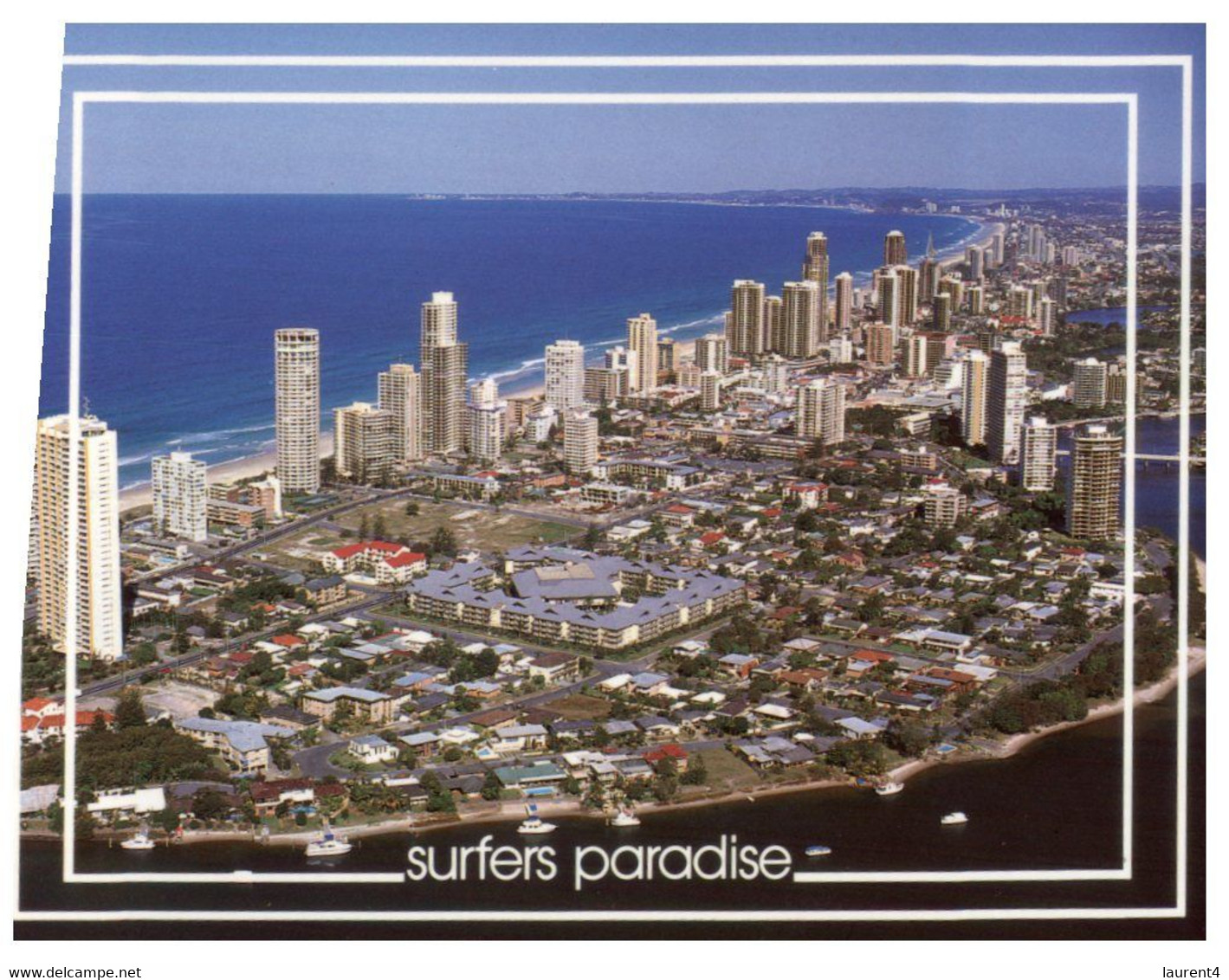 (MM 27) Australia - QLD - Surfers Paradise From The Air - Gold Coast