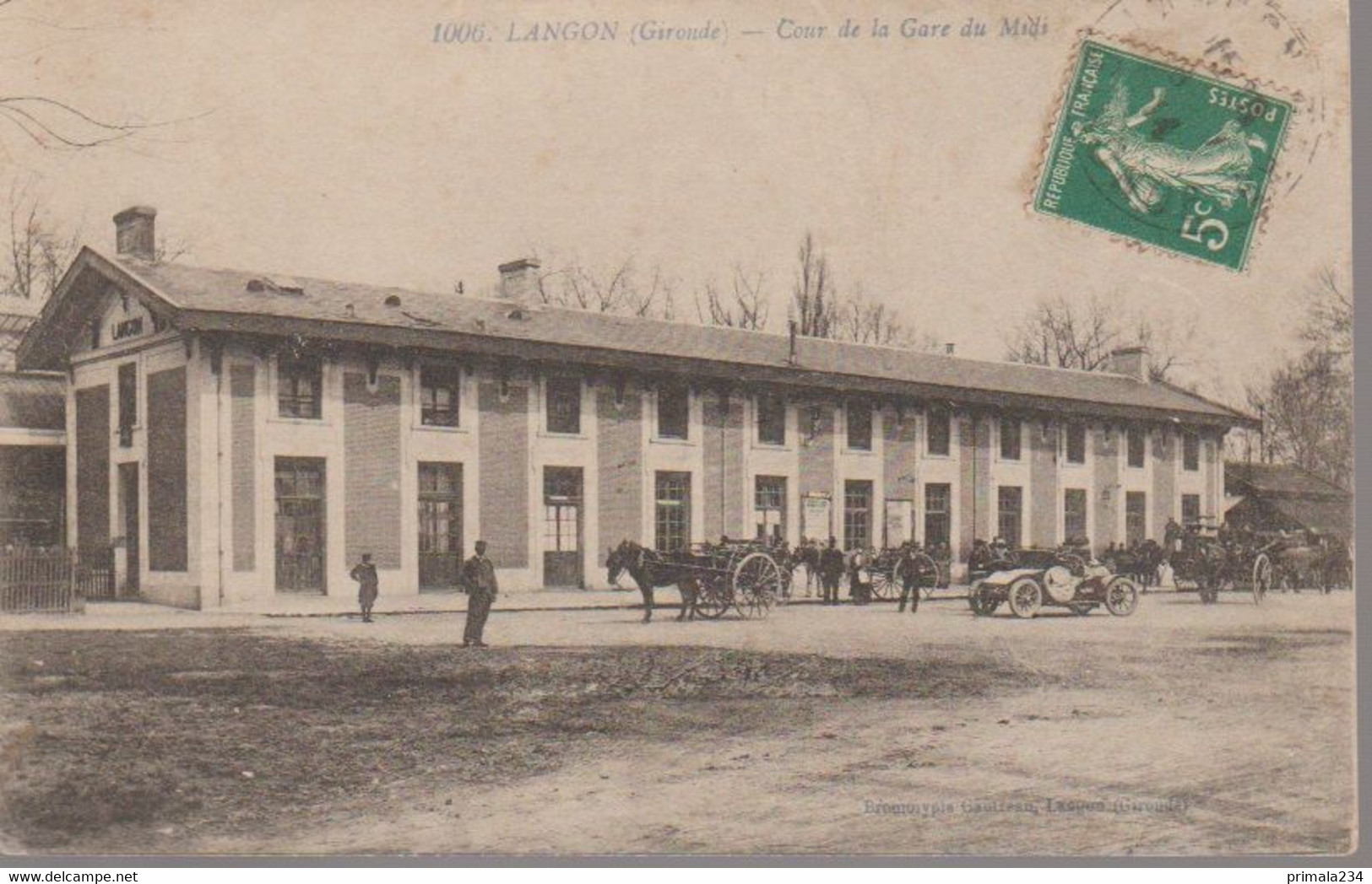 LANGON - LA GARE - Langon