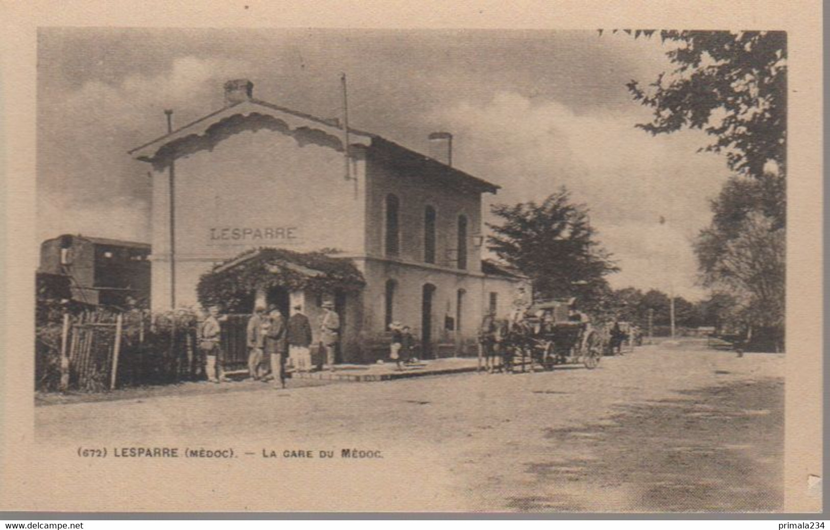 LESPARRE MEDOC - LA GARE - Lesparre Medoc