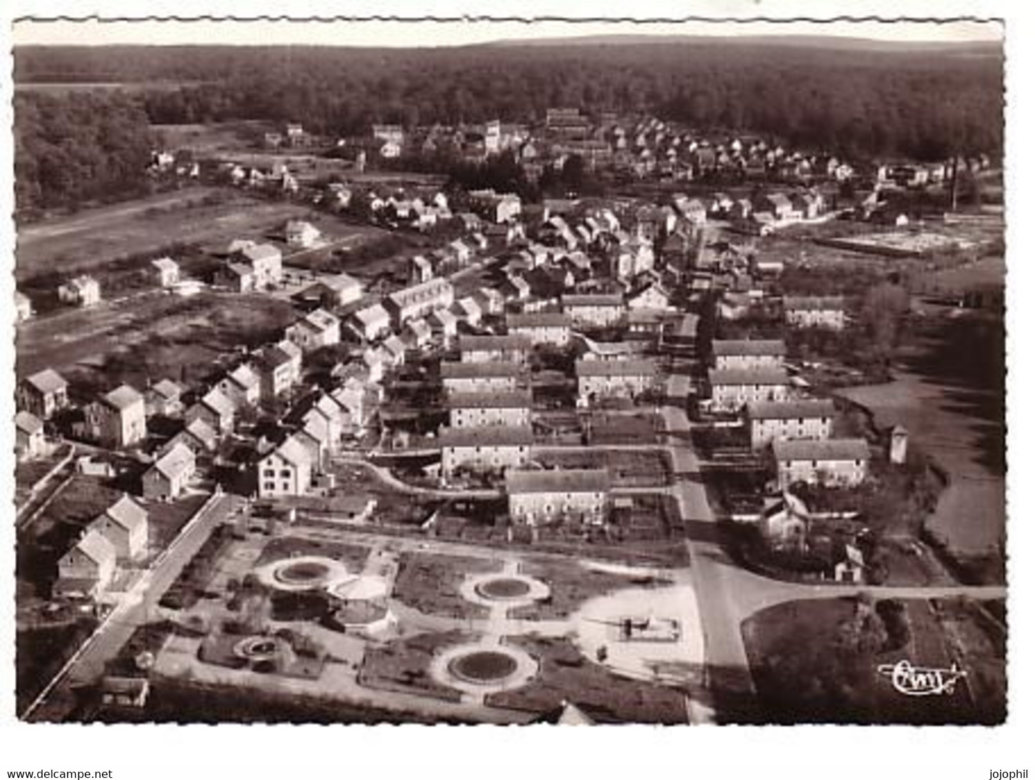 Fesches Le Chatel - Quartier De Lafeschotte - Vue Aérienne - Circulé 195? - Autres & Non Classés