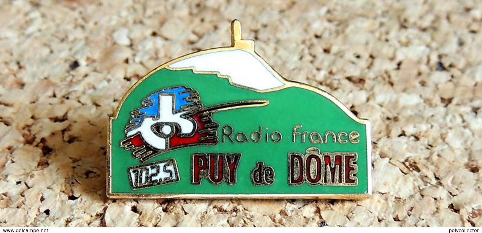 Pin's MEDIA TELE RADIO - Radio France PUY DE DÔME - EMAIL - Fabricant AUGIS FIA - Médias