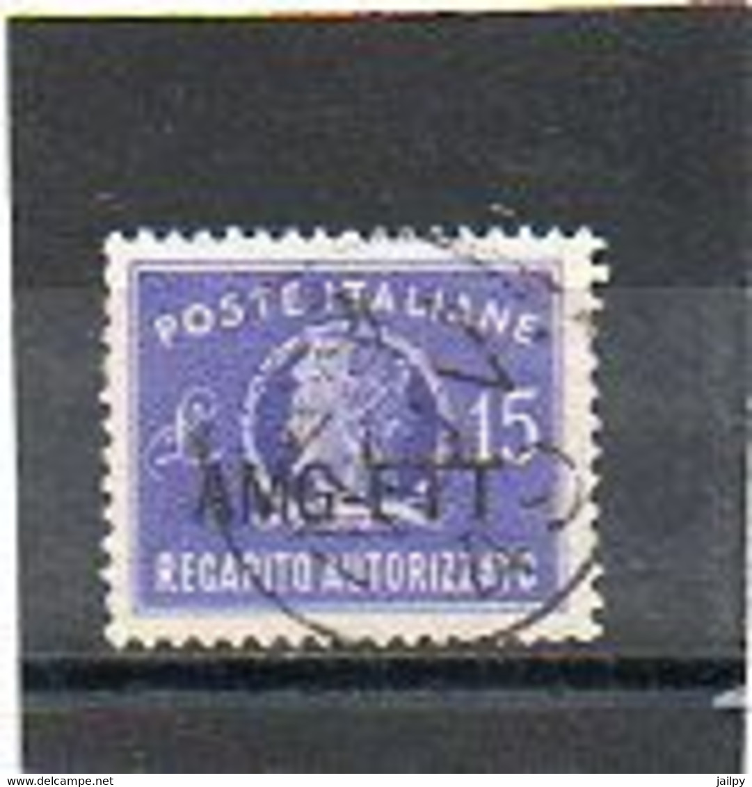 ITALIE   TRIESTE   AMG FTT    Timbre Fiscal    15 Lire   1949   Oblitéré - Fiscale Zegels