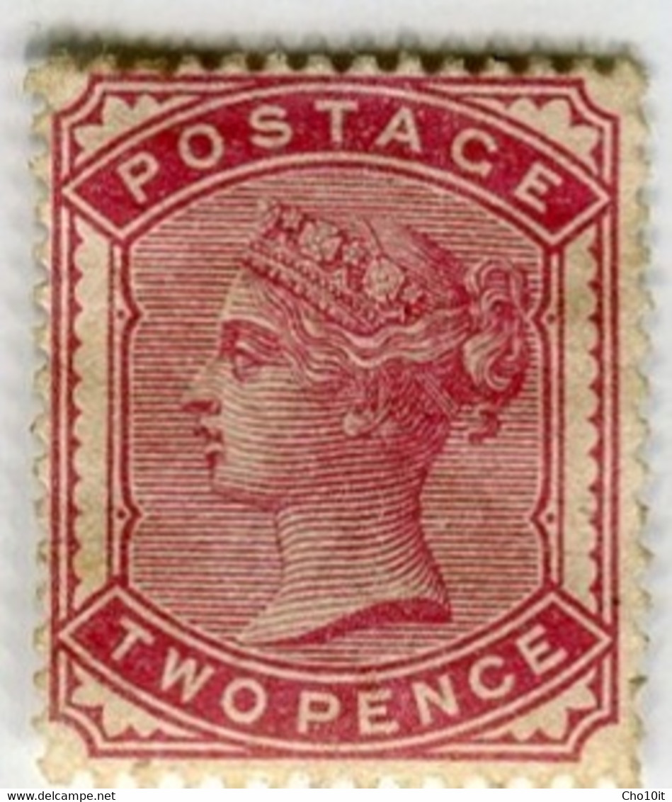 GB 1880 2d SG 168 * MH QV (002948) - Unused Stamps