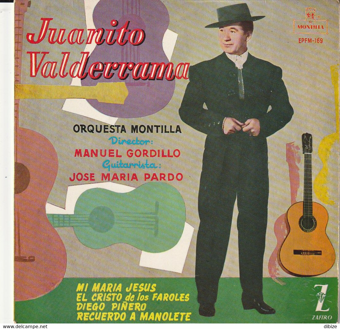 España. Disco De Vinilo A 45 Rpm. Juanito Valderrama. Orquestra Montilla. 4 Titulos. Condición Media. - Sonstige - Spanische Musik