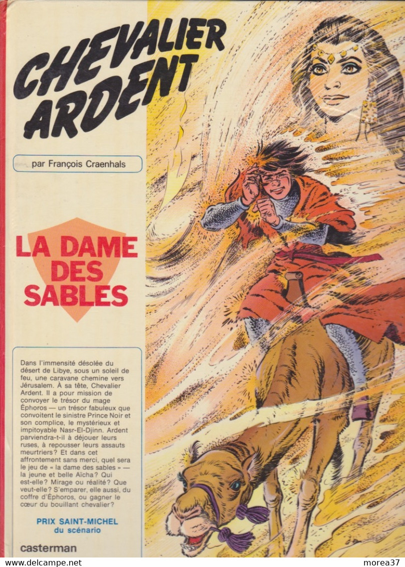 CHEVALIER ARDENT   "La Dame Des Sables"    EO   De CRAENHALS      CASTERMAN - Chevalier Ardent