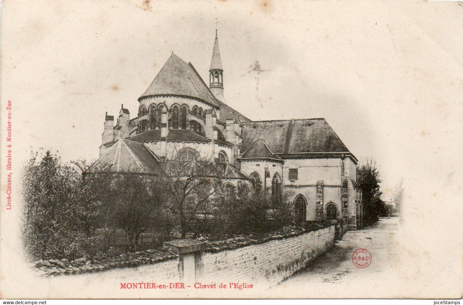 CPA 52 Montier En Der Chevet De L'Eglise - Montier-en-Der