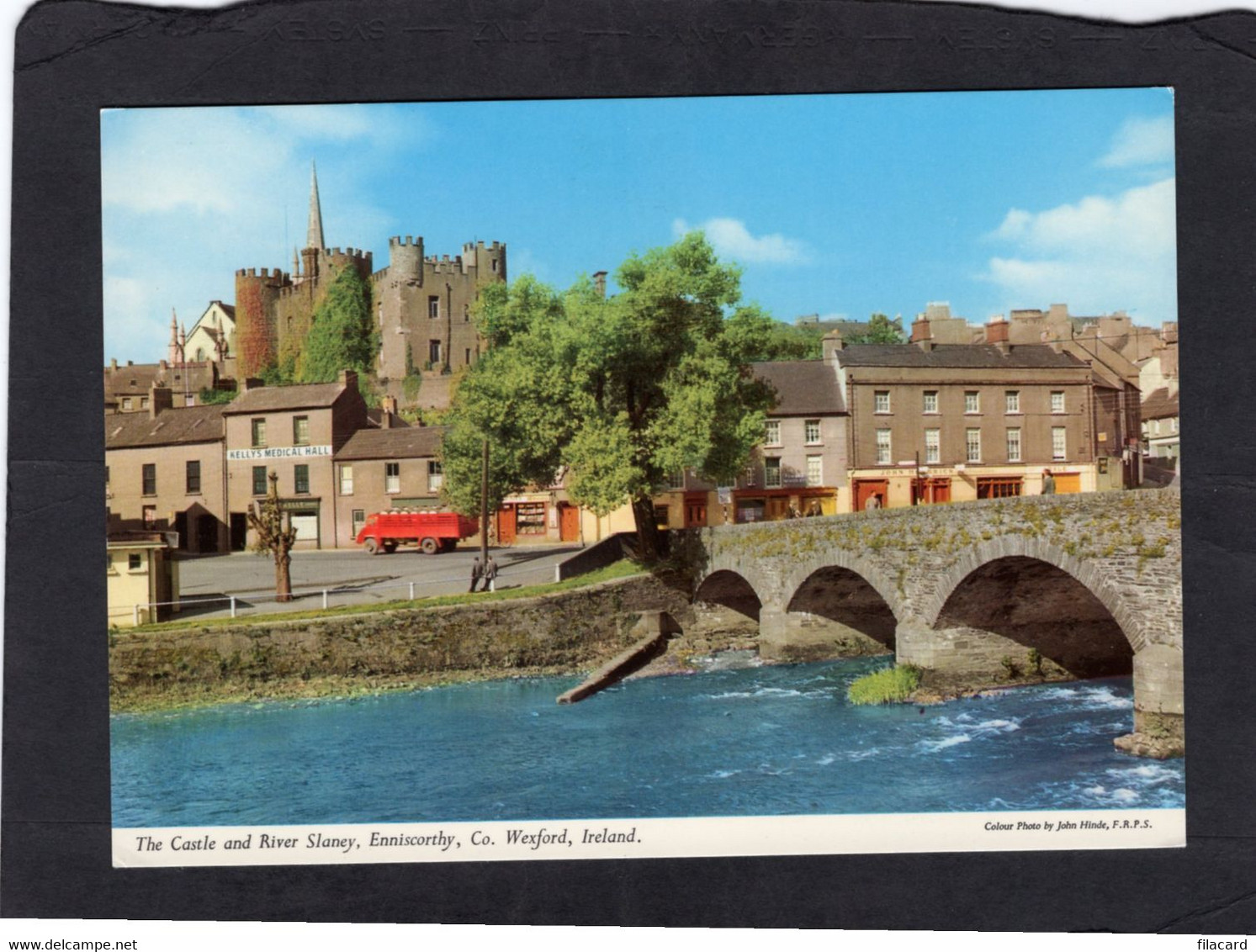 101079     Irlanda,   The  Castle  And  River  Slaney,  Co.  Wexford,   NV(scritta) - Wexford