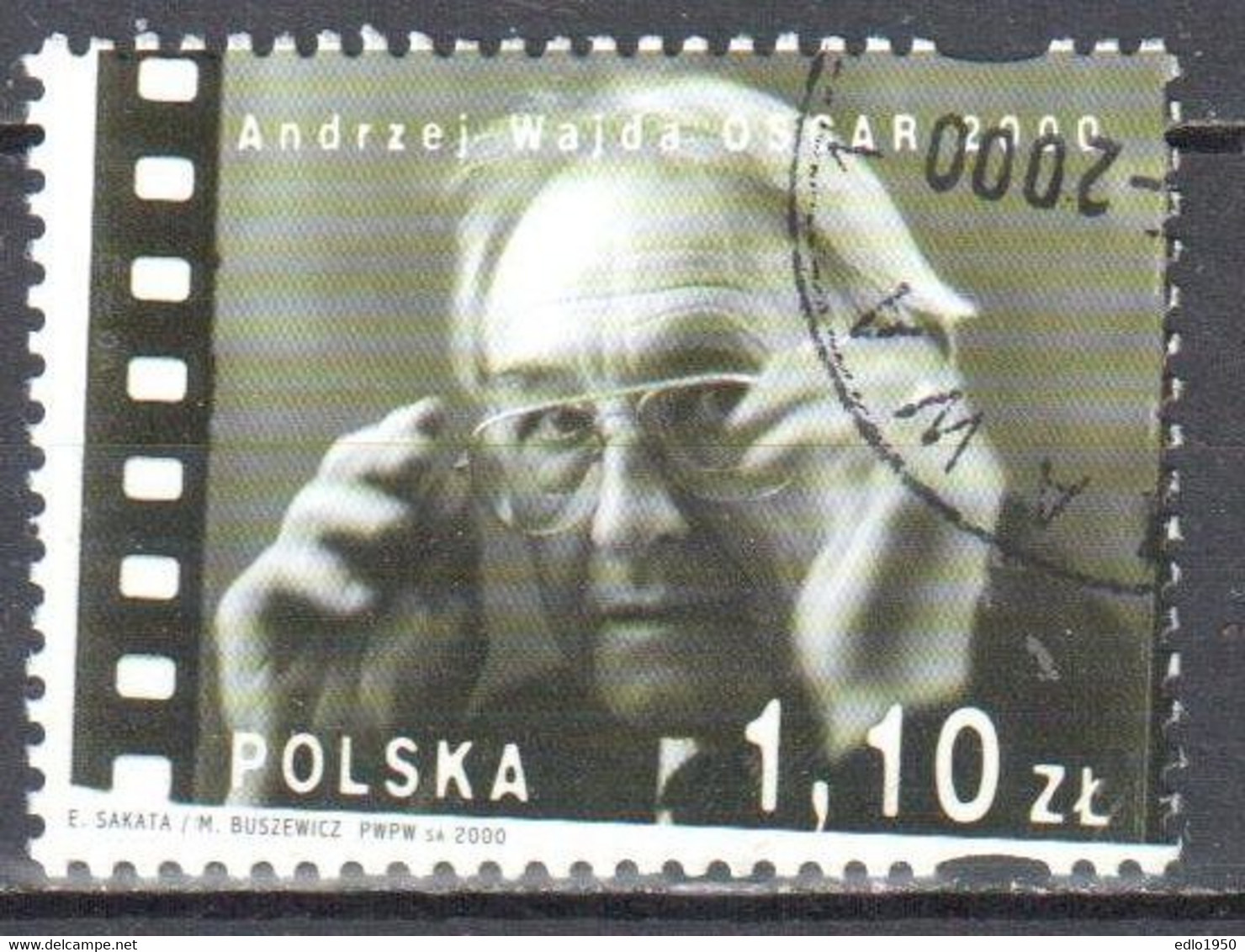 Poland 2000 - Andrzej Wajda - Mi 3819 Used - Gestempelt - Usados