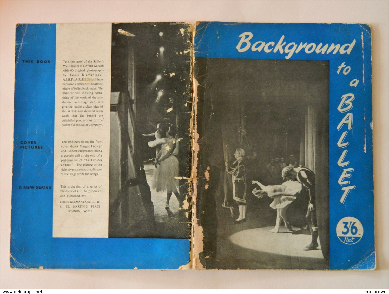 Background To A Ballet 1950'sVintage Booklet By John Speed - Cultura