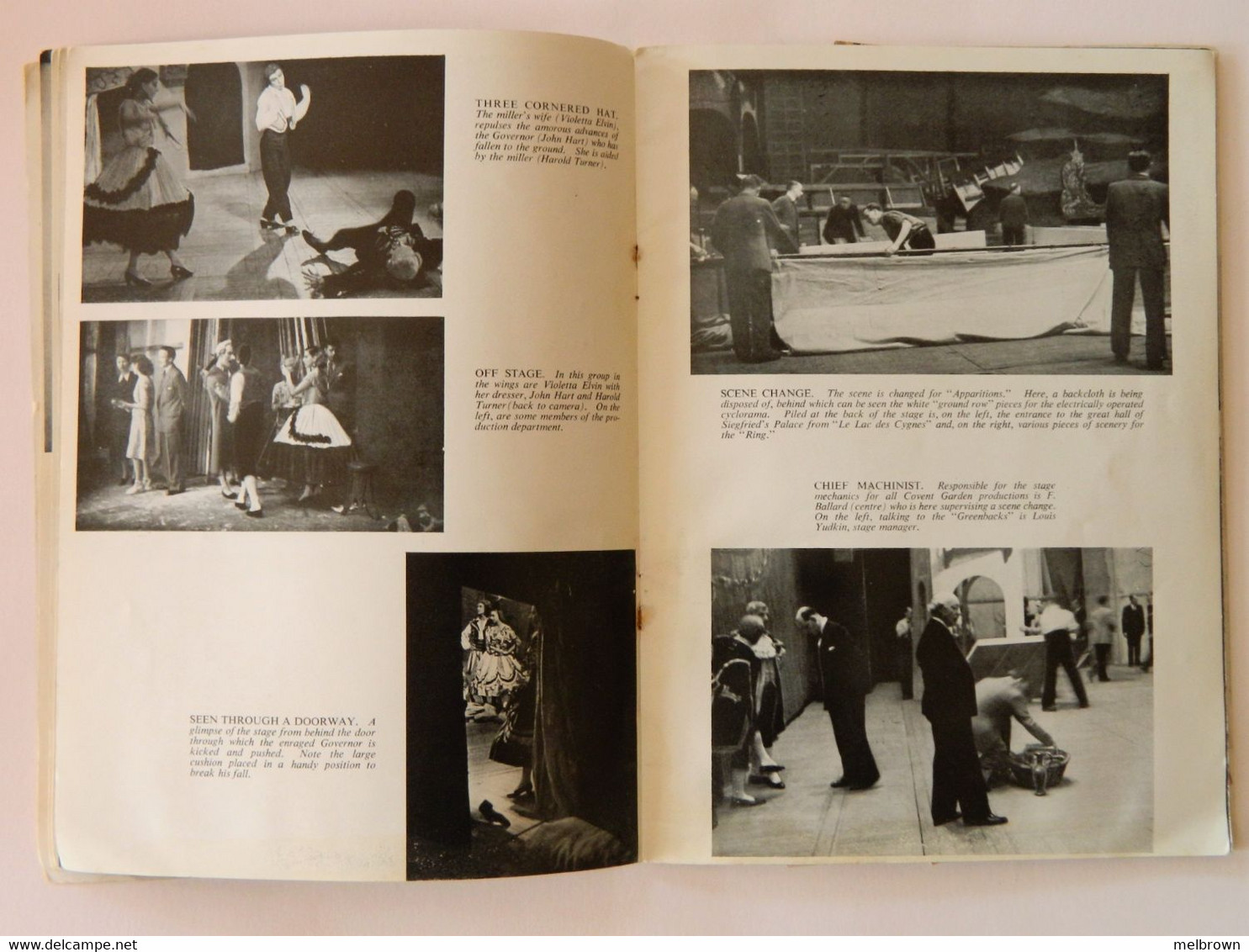 Background To A Ballet 1950'sVintage Booklet By John Speed - Kultur