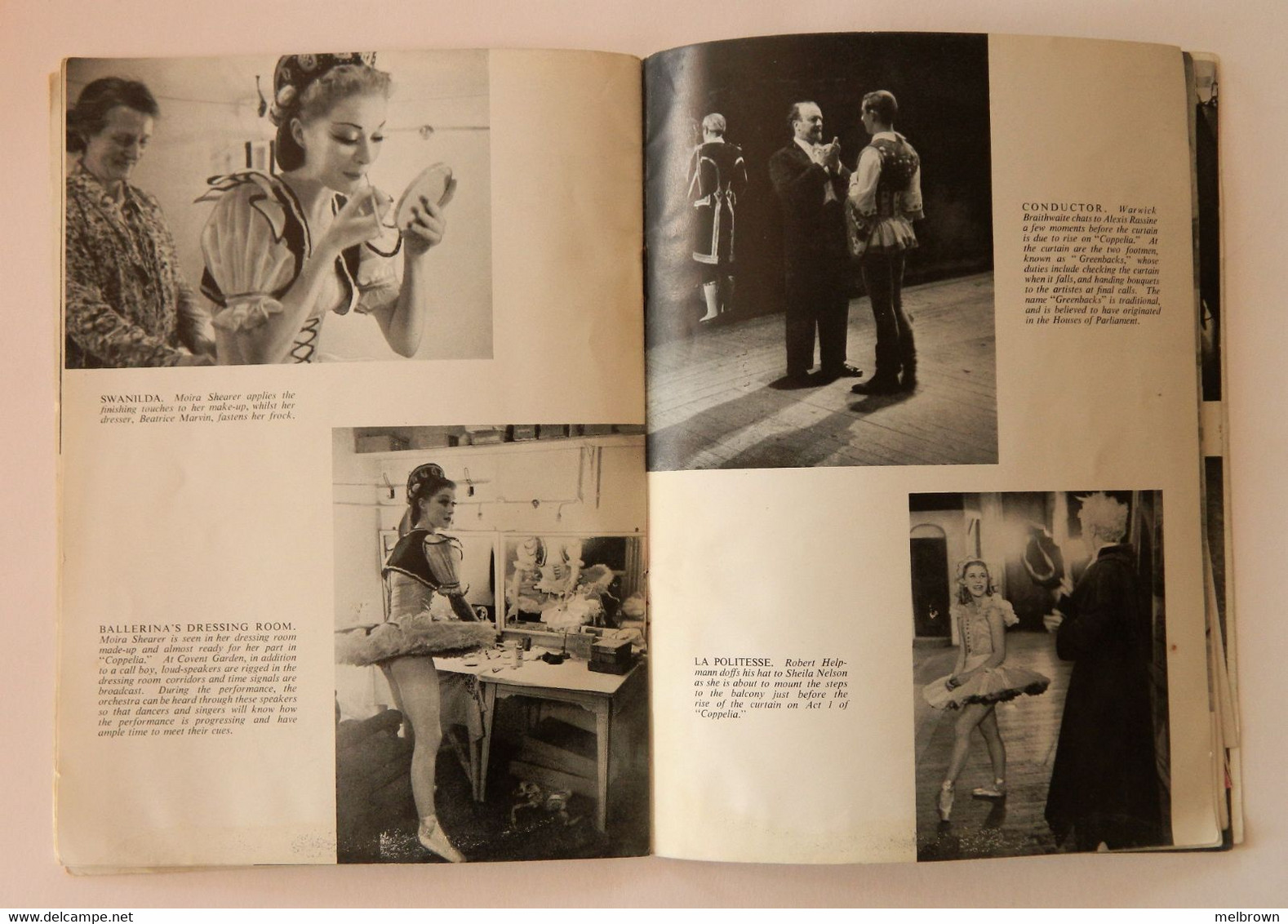 Background To A Ballet 1950'sVintage Booklet By John Speed - Kultur