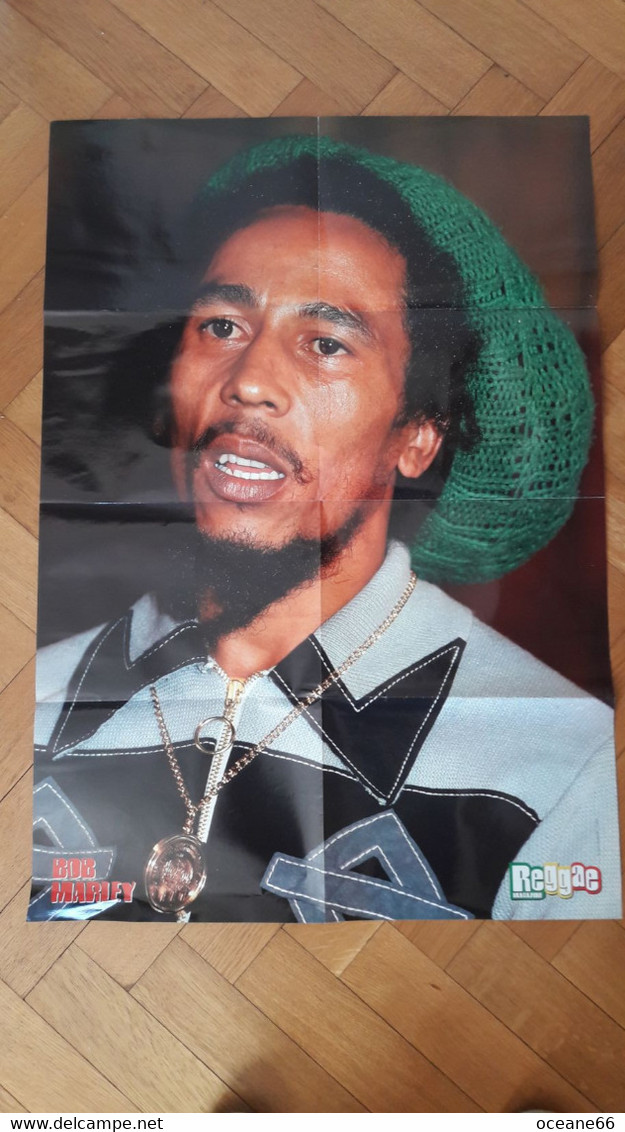 Poster Bob Marley (recto-verso) Reggae Magazine - Affiches & Posters