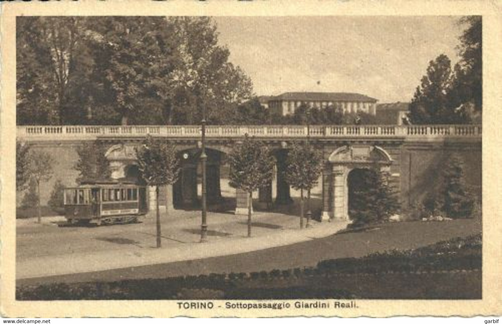 Torino - Sottopassaggio Giardini Reali - Tram - Fp Vg - Parks & Gardens