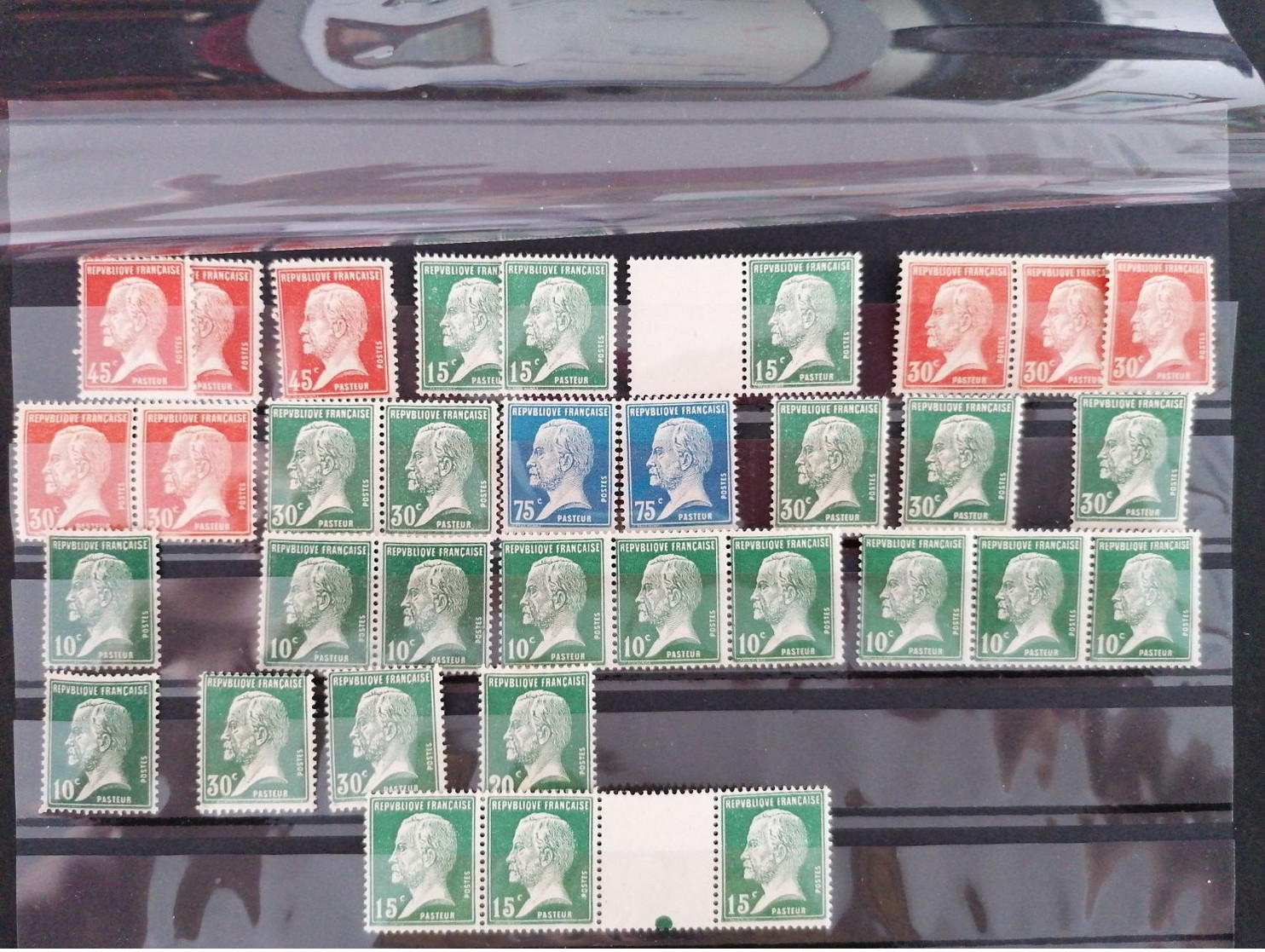 Lot Timbres De France Neuf ** LUXE Pasteur - Unused Stamps