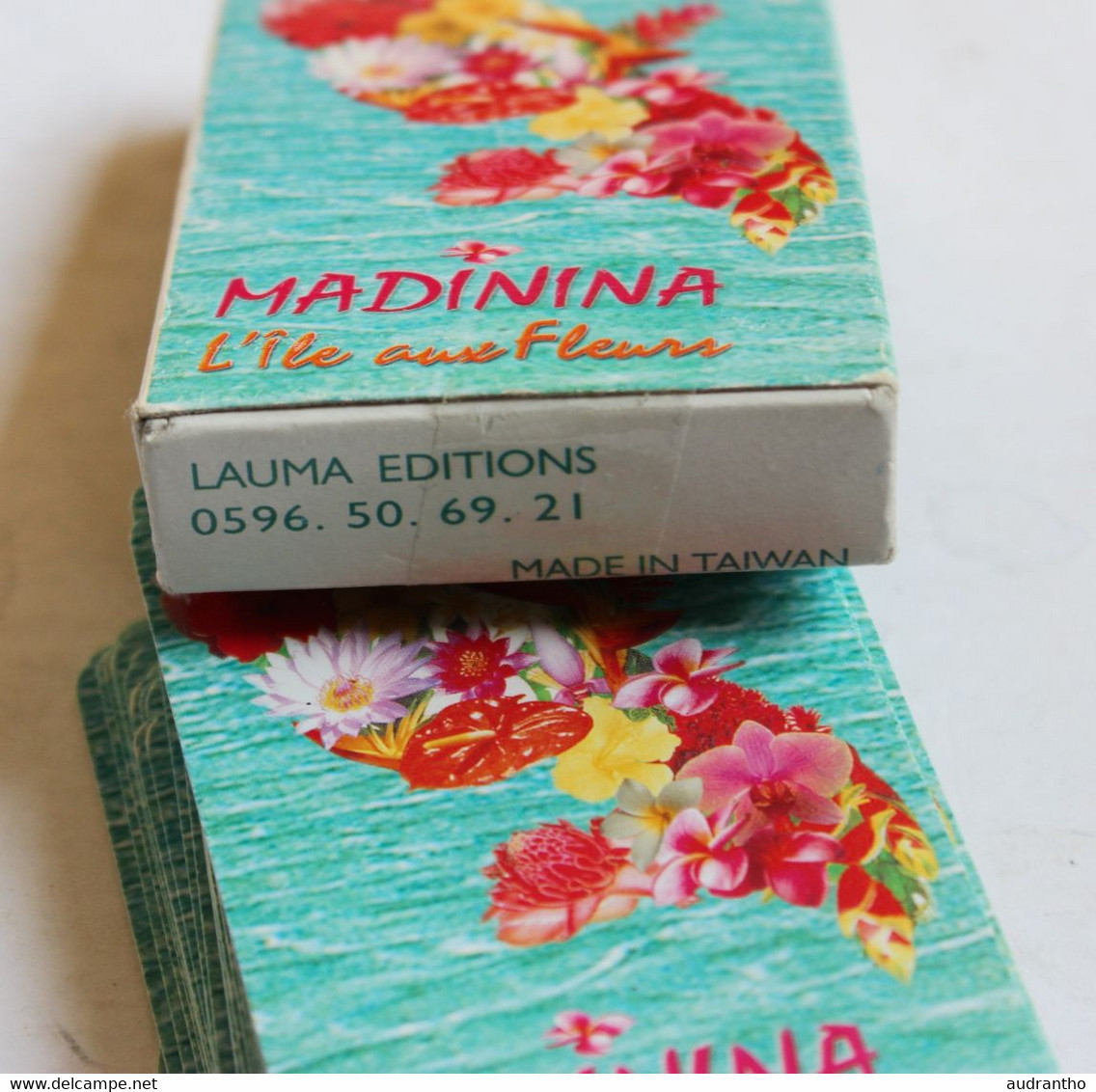 Jeu De 54 Cartes à Jouer Publicitaire La Martinique Madinina L'île Aux Fleurs Lauma éditions - 54 Karten