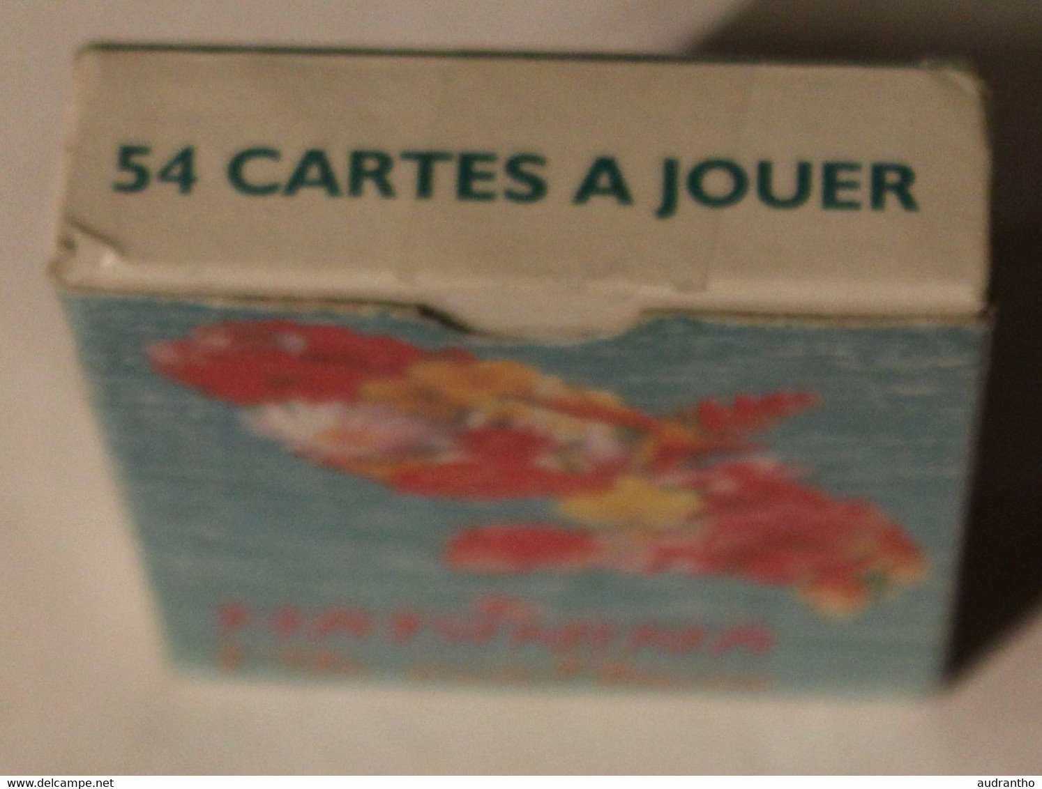 jeu de 54 cartes à jouer publicitaire La Martinique Madinina L'île aux fleurs Lauma éditions