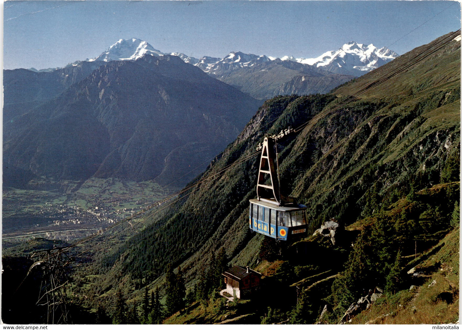 Luftseilbahn Blatten-Belalp (44836) * 16. 6. 1982 - Blatten