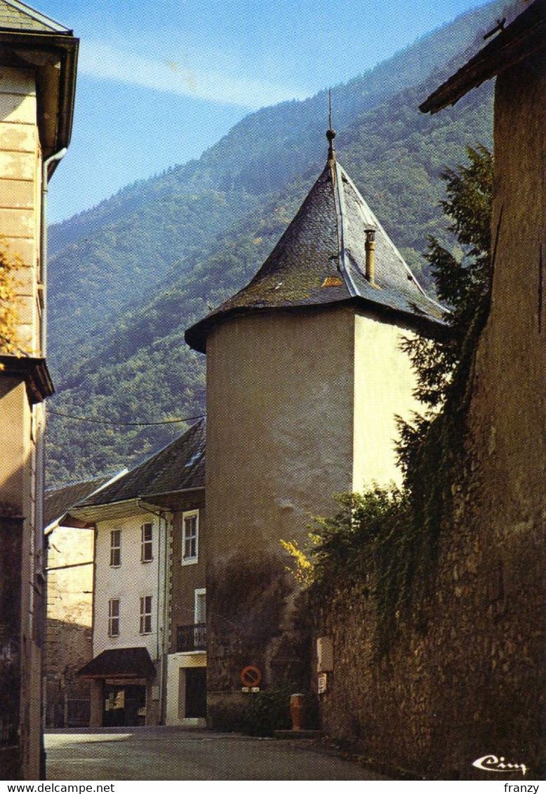 CPM CHAMOUX SUR GELON + FLAMME POSTALE 6 JOURS CYCLISTES DE GRENOBLE 16/08/1979 - Chamoux Sur Gelon