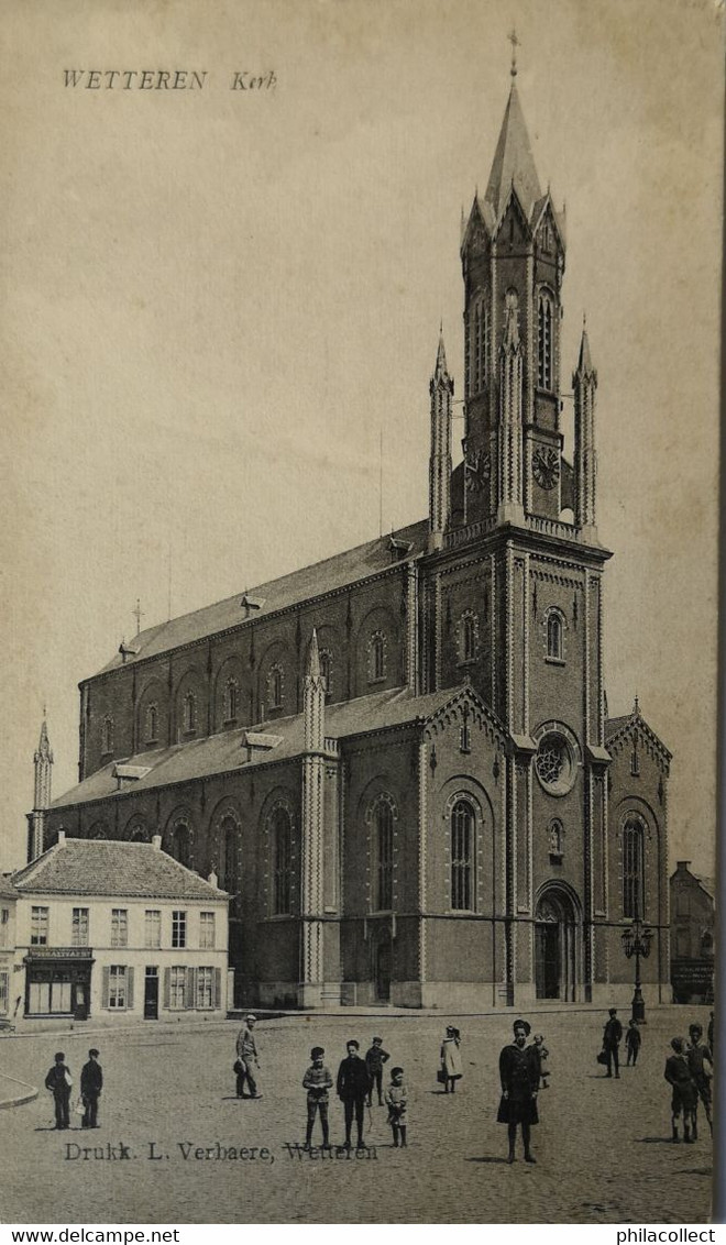 Wetteren // Kerk En Omgeving (geanimeerd1910 - Wetteren