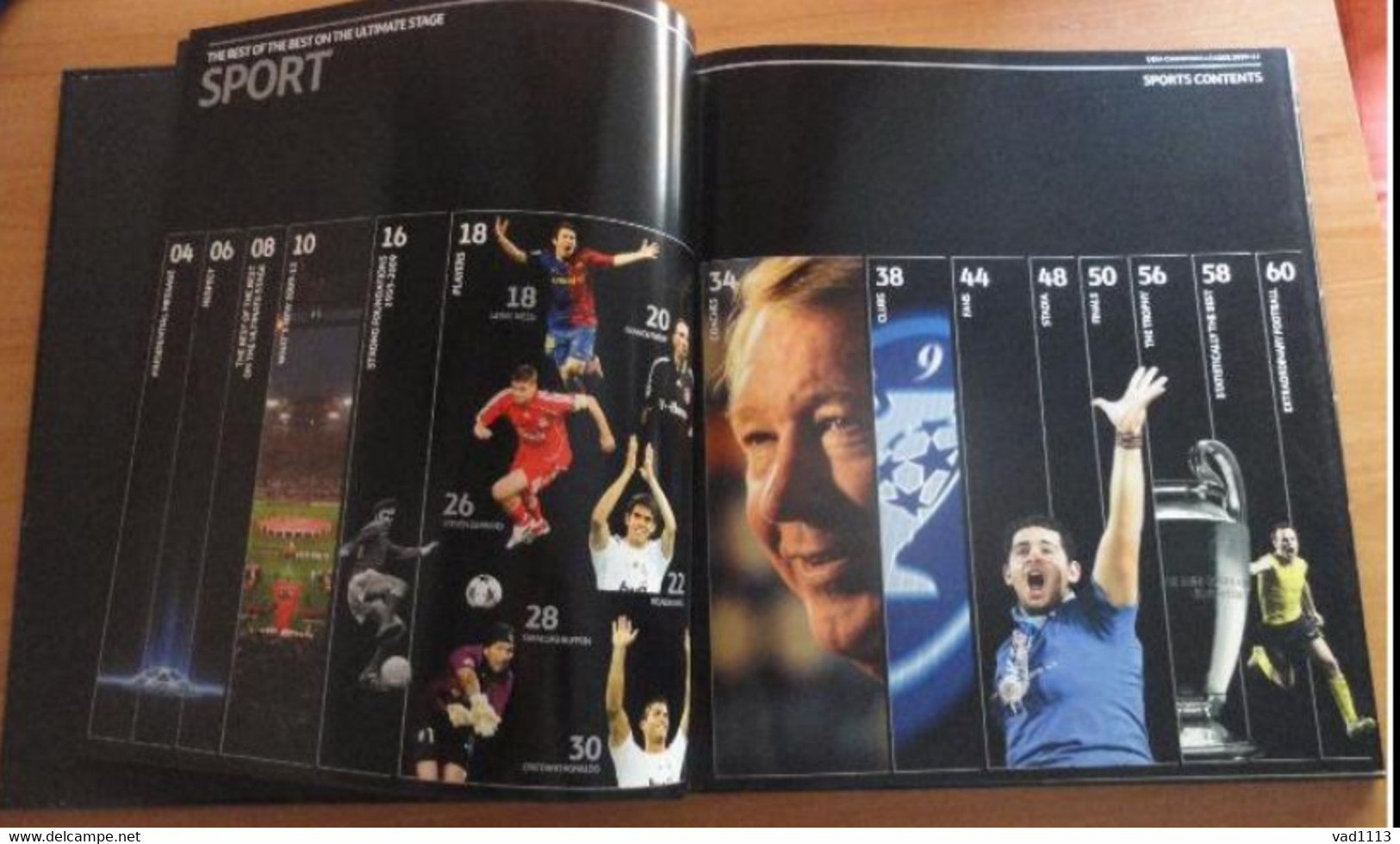 Football - Official Publication UEFA  Champions League 2009-12 (huge Book) - Books