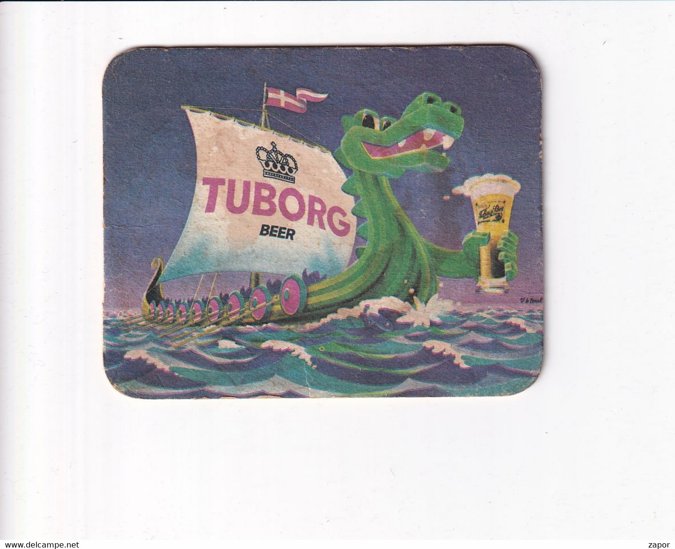 Bierviltje / Sous-bock / Bierdeckel / Coaster - Tuborg Beer - Bierdeckel