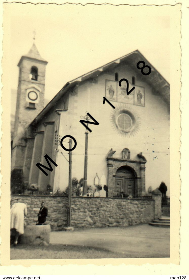 SAVOIE - VALLOIRE - EGLISE BAROQUE -PHOTO 8,5x6 Cms - Places