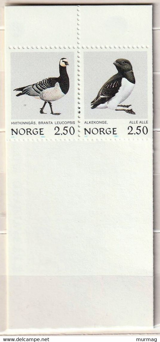 NORVEGE - Faune, Oiseaux - Carnet N° 839 - MNH - 1981 - Autres & Non Classés