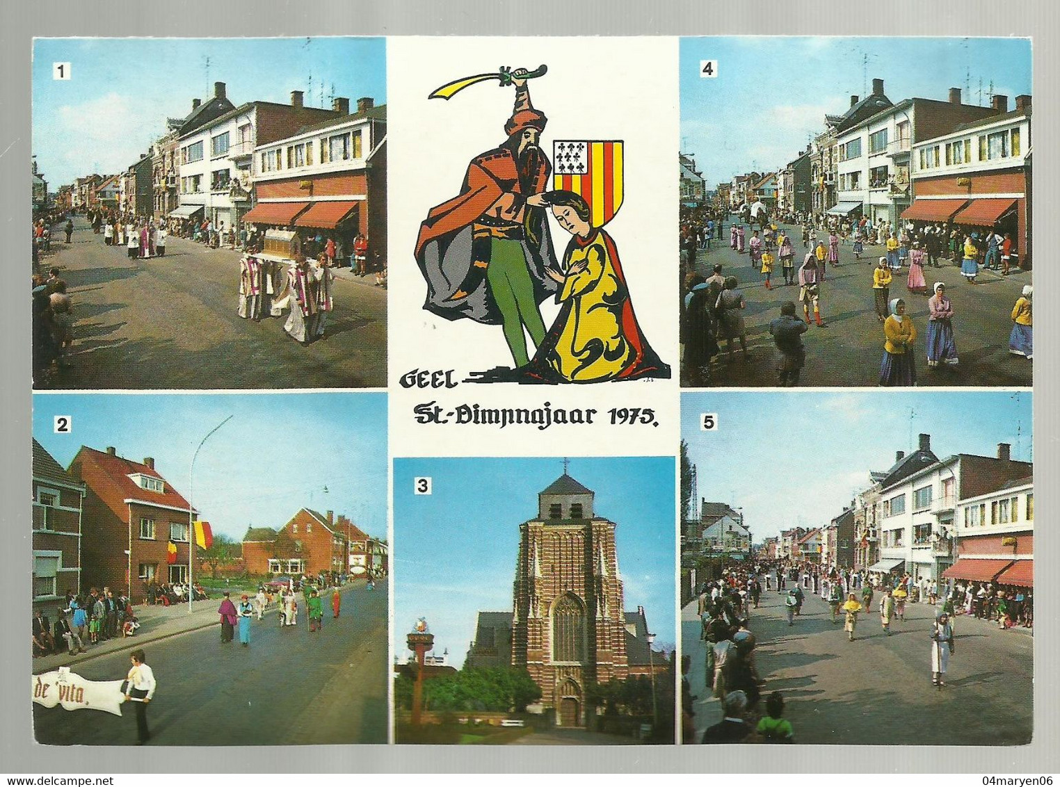 ***  5 X GEEL  ***  -  St. - Dimpnajaar 1975  -  Zie Scan's - Geel